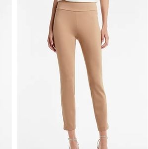 Express tan The Columnist slim leg ankle pant sz XS